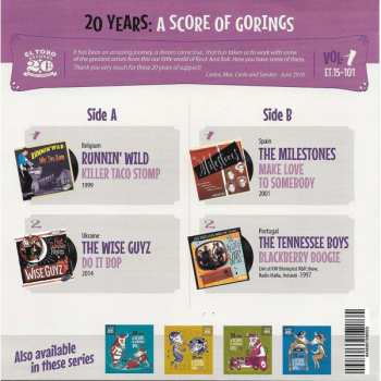 SP Various: 20 Years : A Score Of Gorings Vol. 1 LTD