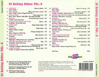 CD Various: 25 Rolling Oldies Vol. 6