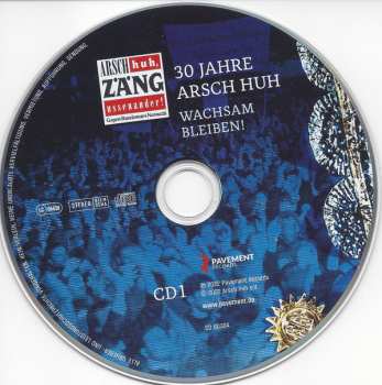2CD Various: 30 Jahre Arsch Huh 2022 - Wachsam Bleiben!