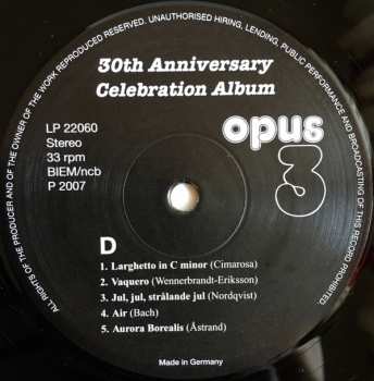 2LP Various: 30th Anniversary Celebration Album LTD