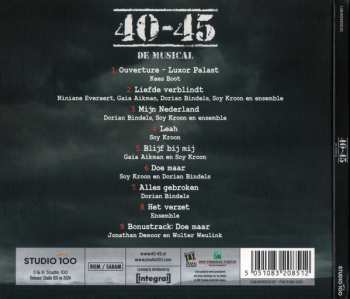 CD Various: 40-45 De Musical (De Muziek Uit De Musical)