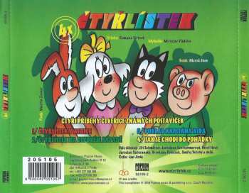 2CD Various: 4x Čtyřlístek