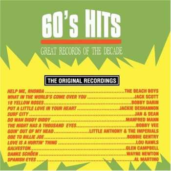 CD Various: 60's Hits: Great Records Of The Decade - Volume 1