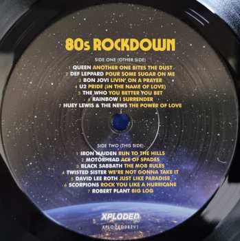 2LP Various: 80s Rock Down (The Ultimate Rock Anthems)