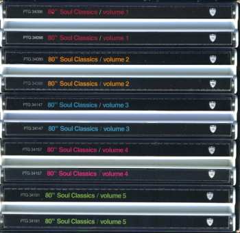 10CD/Box Set Various: 80's Soul Classics Box Set