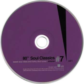 2CD Various: 80's Soul Classics Volume #7 - Sweet Soul Vibes And Funky Club Tunes