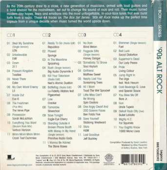 4CD/Box Set Various: '90s Alt Rock: The Box Set Series