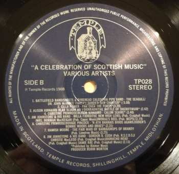 LP Various: A Celebration Of Scottish Music 