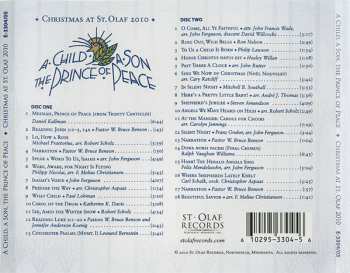 2CD Various: A Child, A Son, The Prince Of Peace • Christmas At St. Olaf 2010