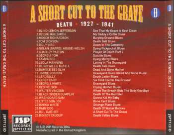 4CD/Box Set Various: A Short Cut To The Grave (Gin, Justice, Jail & Judgement 1924-1942)