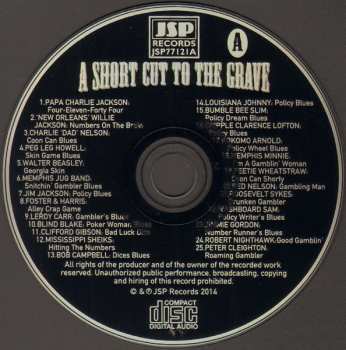 4CD/Box Set Various: A Short Cut To The Grave (Gin, Justice, Jail & Judgement 1924-1942)