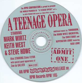CD Various: A Teenage Opera