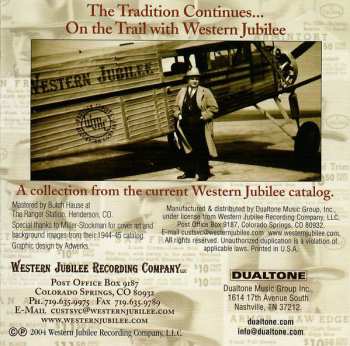 CD Various: A Western Jubilee · Songs And Stories Of The American West