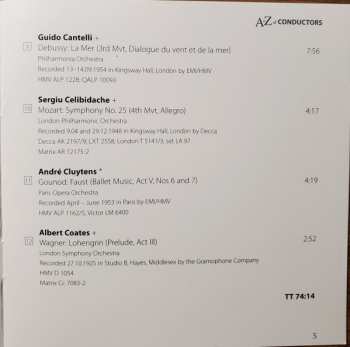 4CD/Box Set Various: A-Z Of Conductors By David Patmore