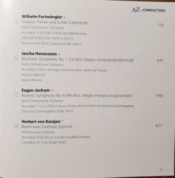 4CD/Box Set Various: A-Z Of Conductors By David Patmore