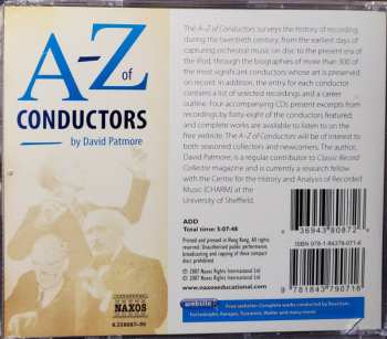 4CD/Box Set Various: A-Z Of Conductors By David Patmore