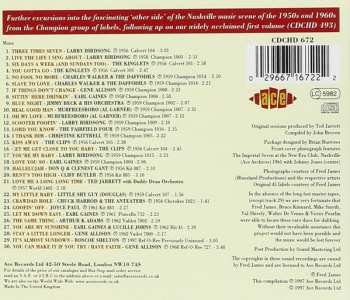 CD Various: Across the Tracks Volume 2: More Nashville R&B and Doo Wop 