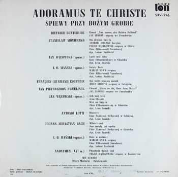 LP Various: Adoramus Te Christe = Śpiewy Przy Bożym Grobie