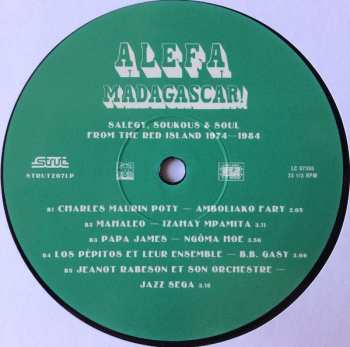 2LP Various: Alefa Madagascar ! Salegy, Soukous & Soul From The Red Island 1974-1984