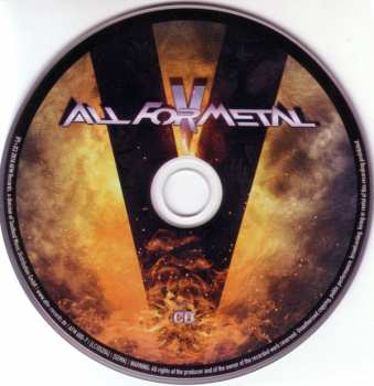 CD/DVD Various: All For Metal V