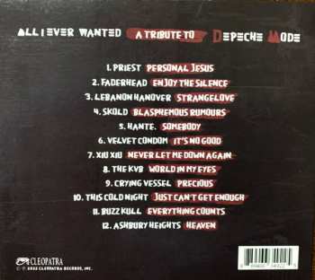 CD Various: All I Ever Wanted A Tribute To Depeche Mode