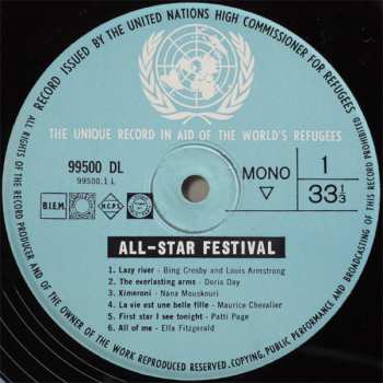 LP Various: All-Star Festival