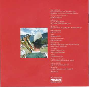 CD Various: Alpentöne: Ein Querschnitt Durch Das Festival '11