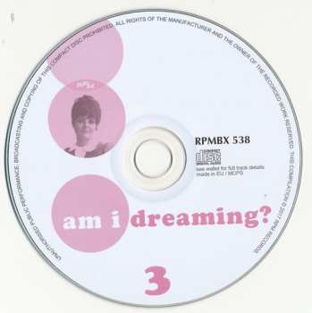 3CD/Box Set Various: Am I Dreaming?: 80 Brit Girl Sounds Of The 60s