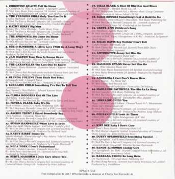 3CD/Box Set Various: Am I Dreaming?: 80 Brit Girl Sounds Of The 60s