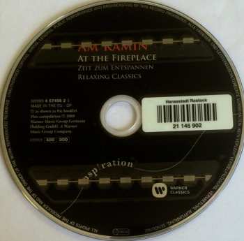 CD Various: Am Kamin - At The Fireplace (Zeit Zum Entspannen - Relaxing Classics)