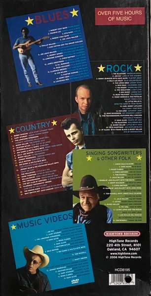 4CD/DVD/Box Set Various: American Music: The Hightone Records Story