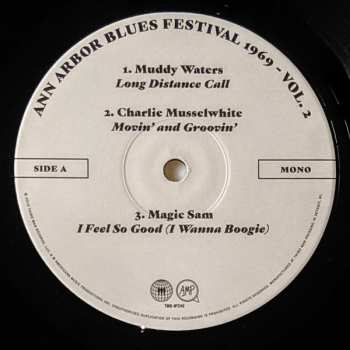 2LP Various: Ann Arbor Blues Festival 1969 Vol. 2