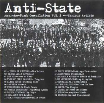 CD Various: Anti-State (Anarcho-Punk Compilation Vol. 2)