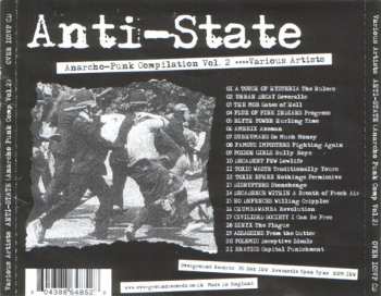 CD Various: Anti-State (Anarcho-Punk Compilation Vol. 2)
