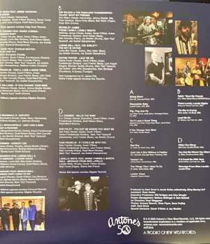4LP/SP/Box Set Various: Antone's: 50 Years Of The Blues DLX | LTD | CLR