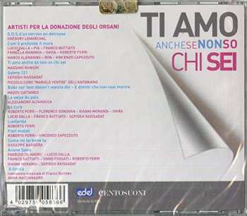 CD Various: Artisti Per La Donazione Degli Organi - Ti Amo Anche Se Non So Chi Sei