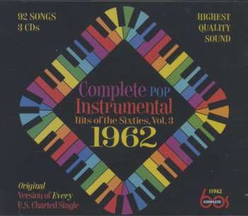 3CD Various: Complete Pop Instrumental Hits Of The Sixties, Vol. 3 – 1962