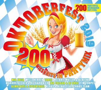 3CD Various: Oktoberfest 2019: 200 Wiesnhits Im Partymix