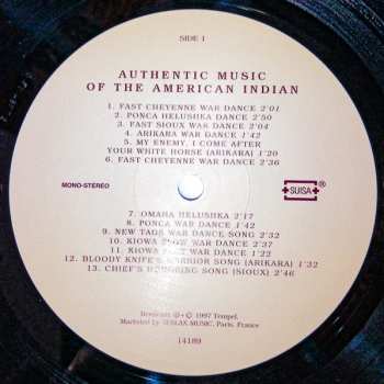 LP Various: Authentic Music Of The American Indian