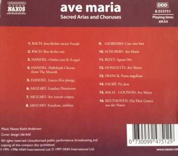 CD Various: Ave Maria - Sacred Arias And Choruses