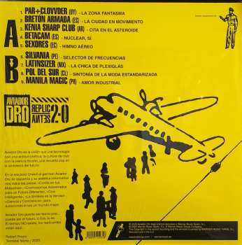 LP Various: Aviador Dro / Replicantes 2.0 Reprogramado LTD