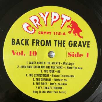 LP Various: Back From The Grave Volume 10