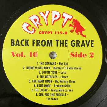 LP Various: Back From The Grave Volume 10