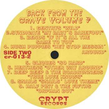 2LP Various: Back From The Grave Volume 7