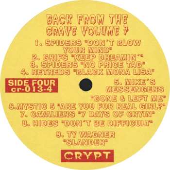 2LP Various: Back From The Grave Volume 7