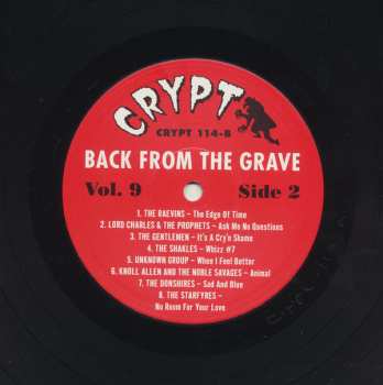 LP Various: Back From The Grave Volume 9