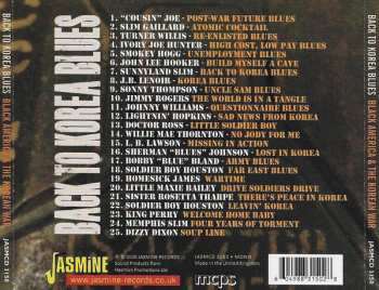 CD Various: Back To Korea Blues - Black America And The Korean War - Classic Blues Songs From: John Lee Hooker, Sunnyland Slim, Jimmy Rogers, Lightnin Hopkins, Bobby Bland And More