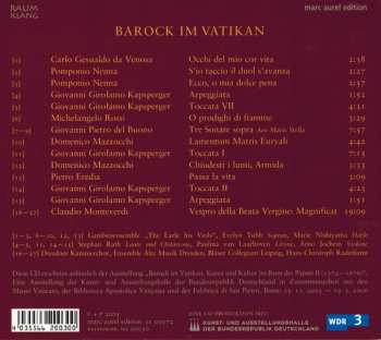 CD Various: Barock Im Vatikan (Musik Im Rom Der Päpste 1606-1644)