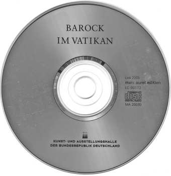 CD Various: Barock Im Vatikan (Musik Im Rom Der Päpste 1606-1644)