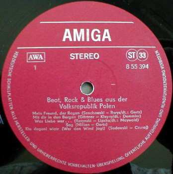 LP Various: Beat, Rock & Blues Aus Der VR Polen